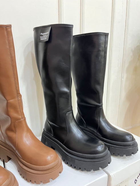 Women Trendy Knee Length Platform Boots
